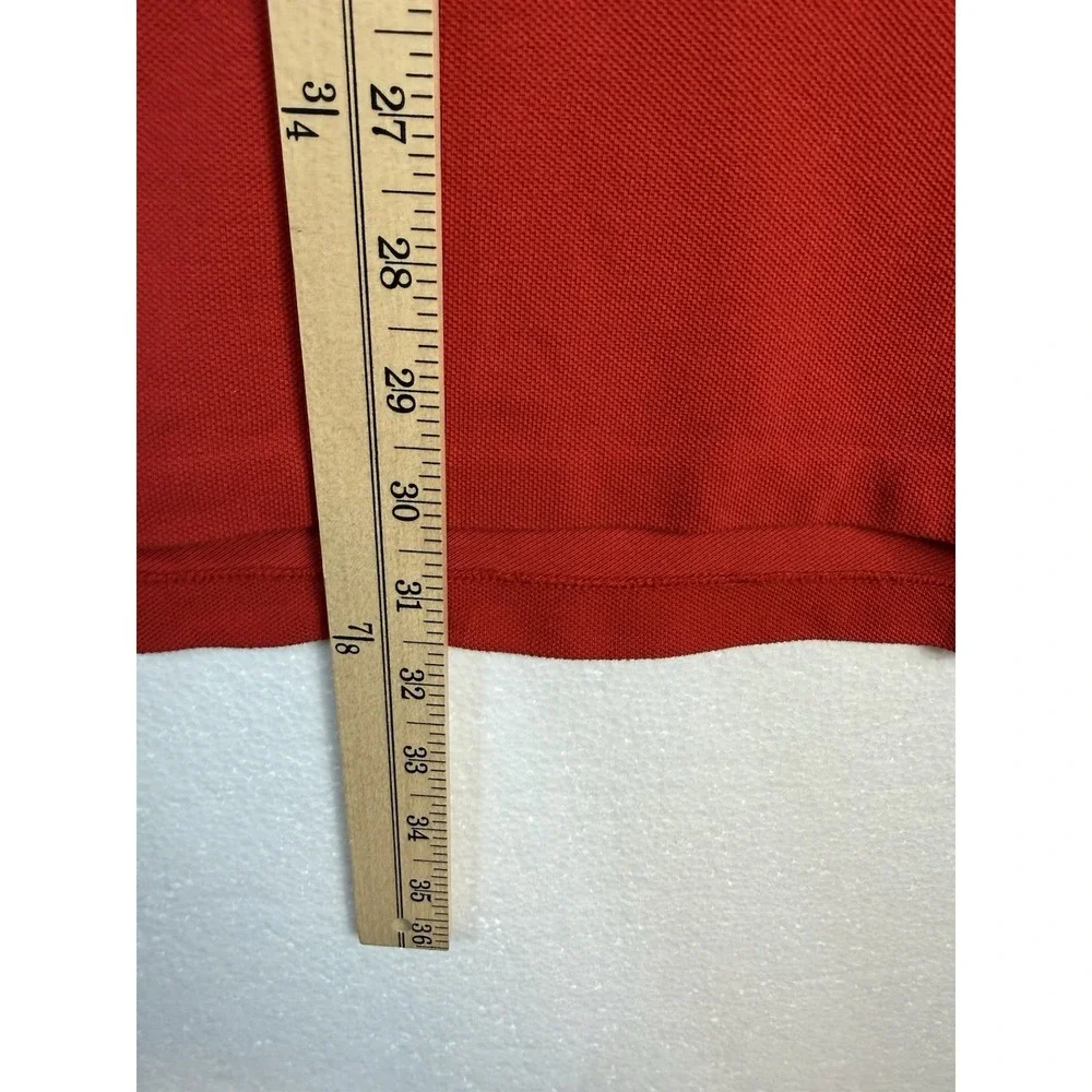 Ralph Lauren Men's Polo Shirt Sz XL Red Classic Fit‎ Short Sleeve Cotton Golf
